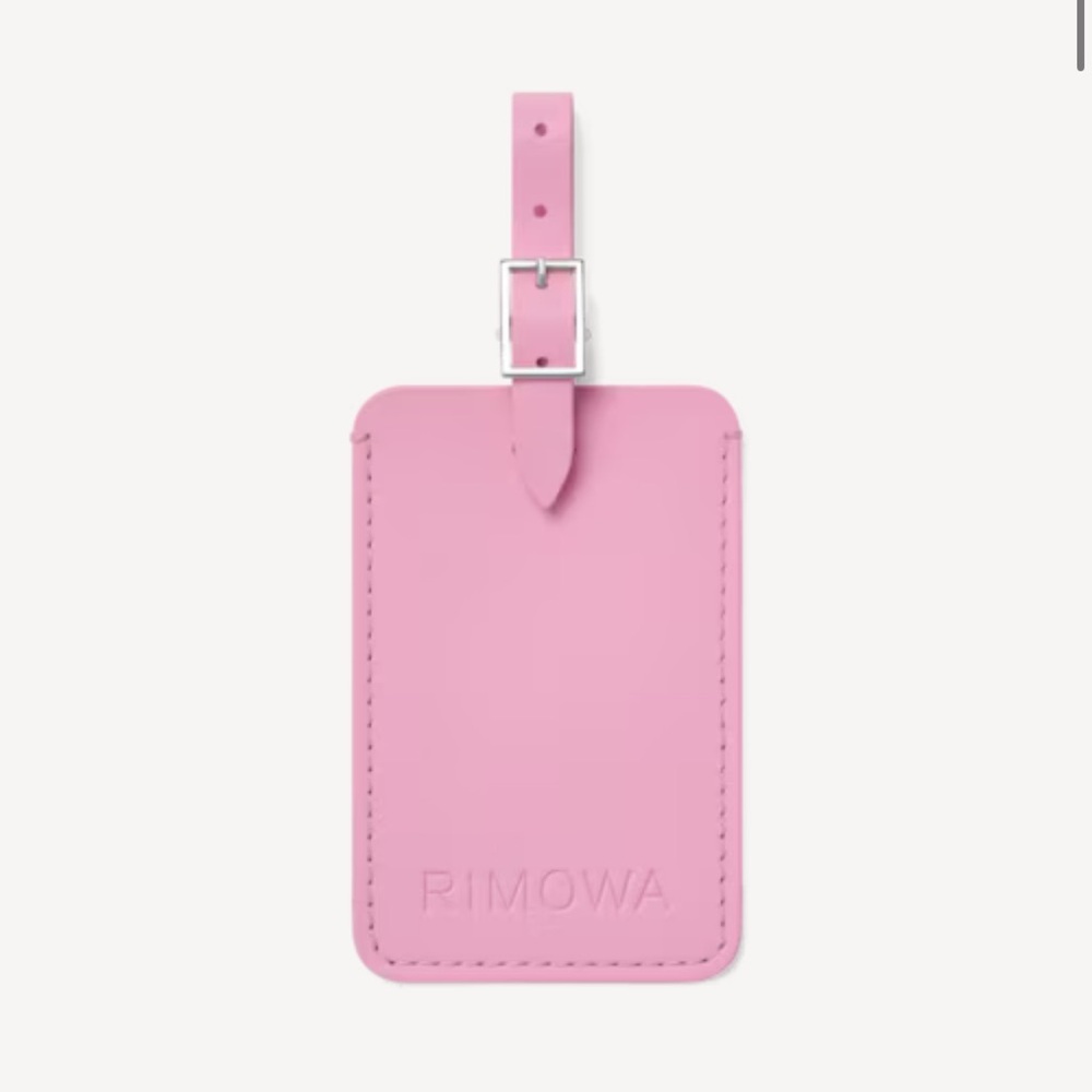 NIB Rimowa Address Tag Rose Pink - Picture 7 of 10